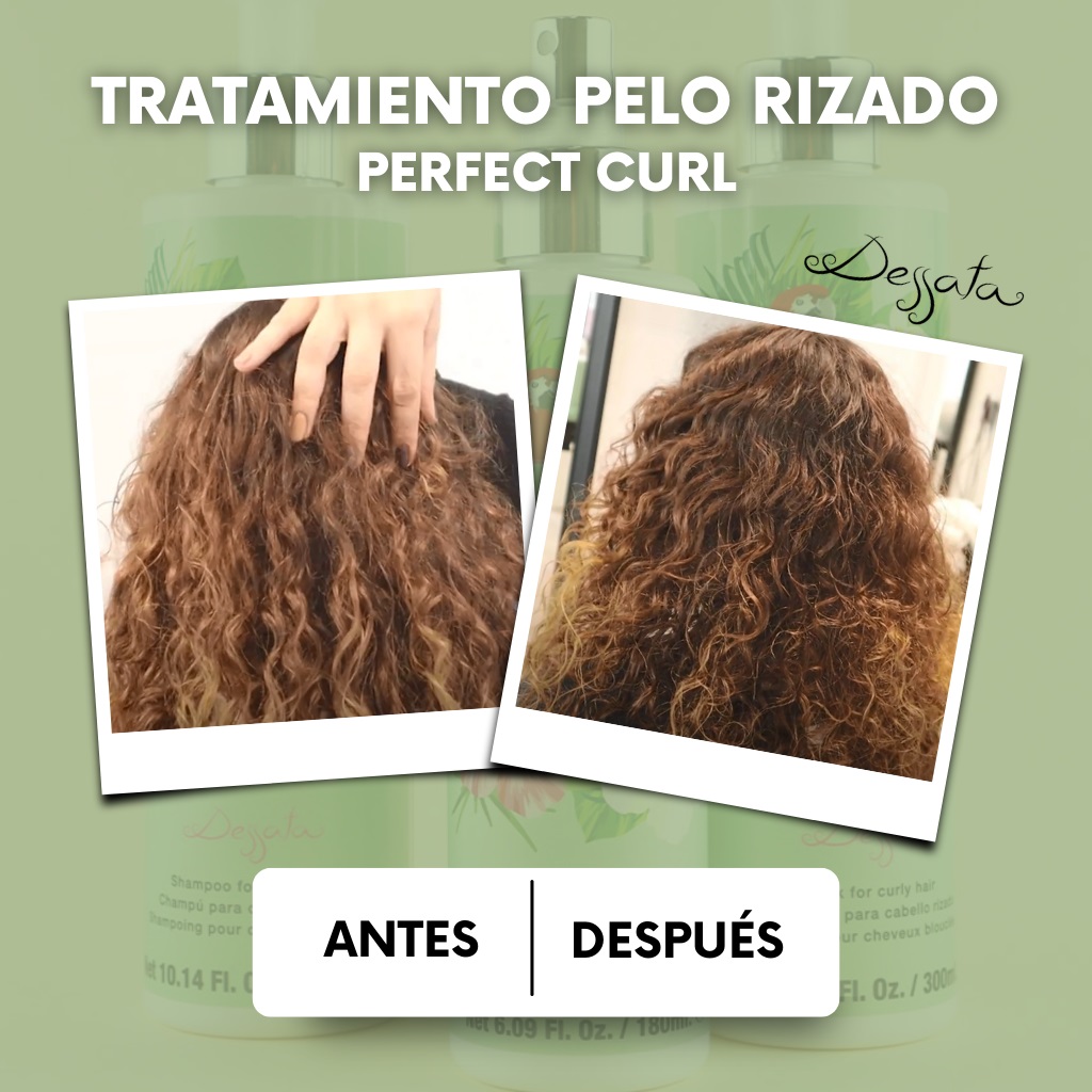 Trattamiento Cabello Rizado de Peluquería