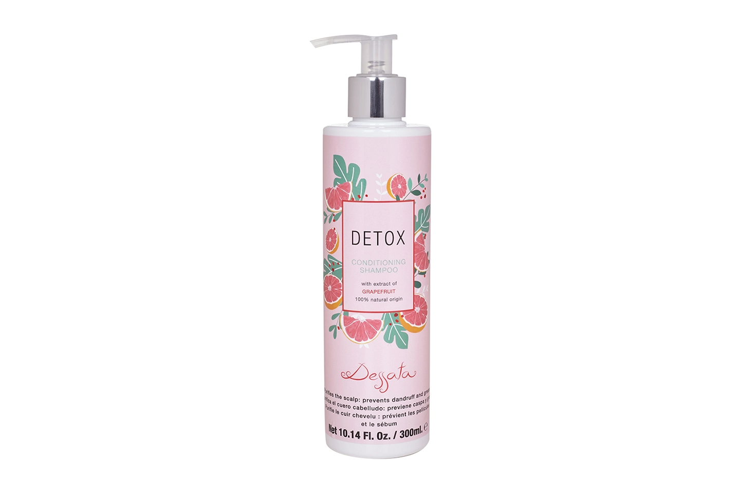 champú acondicionador detox anticaspa antigrasa