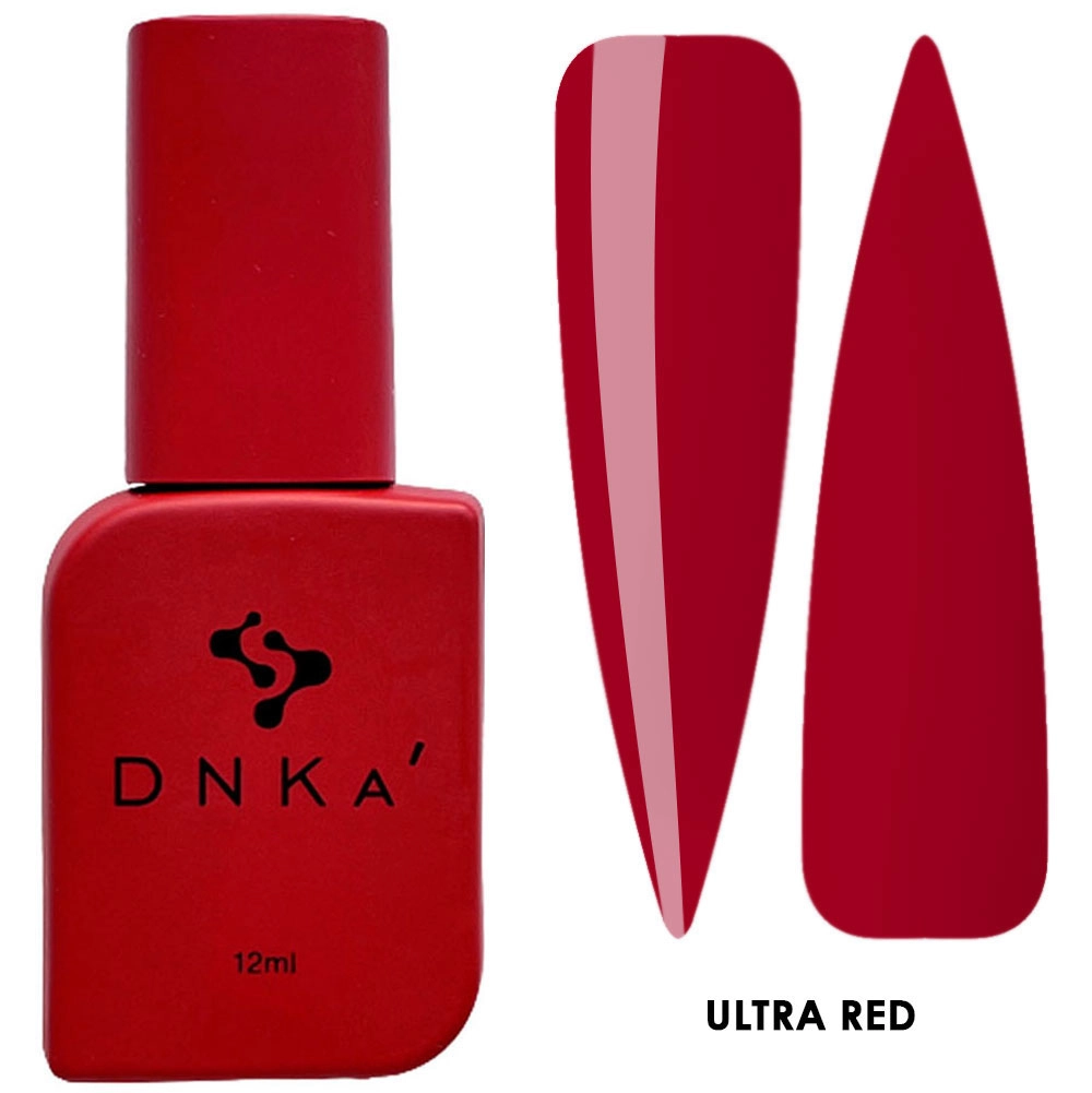 COLOR GEL POLISH DNKa 12ml GPDUR ULTRA RED