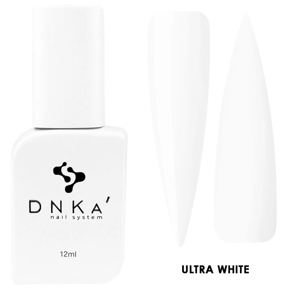 COLOR GEL POLISH DNKa 12ml GPDUW ULTRA WHITE