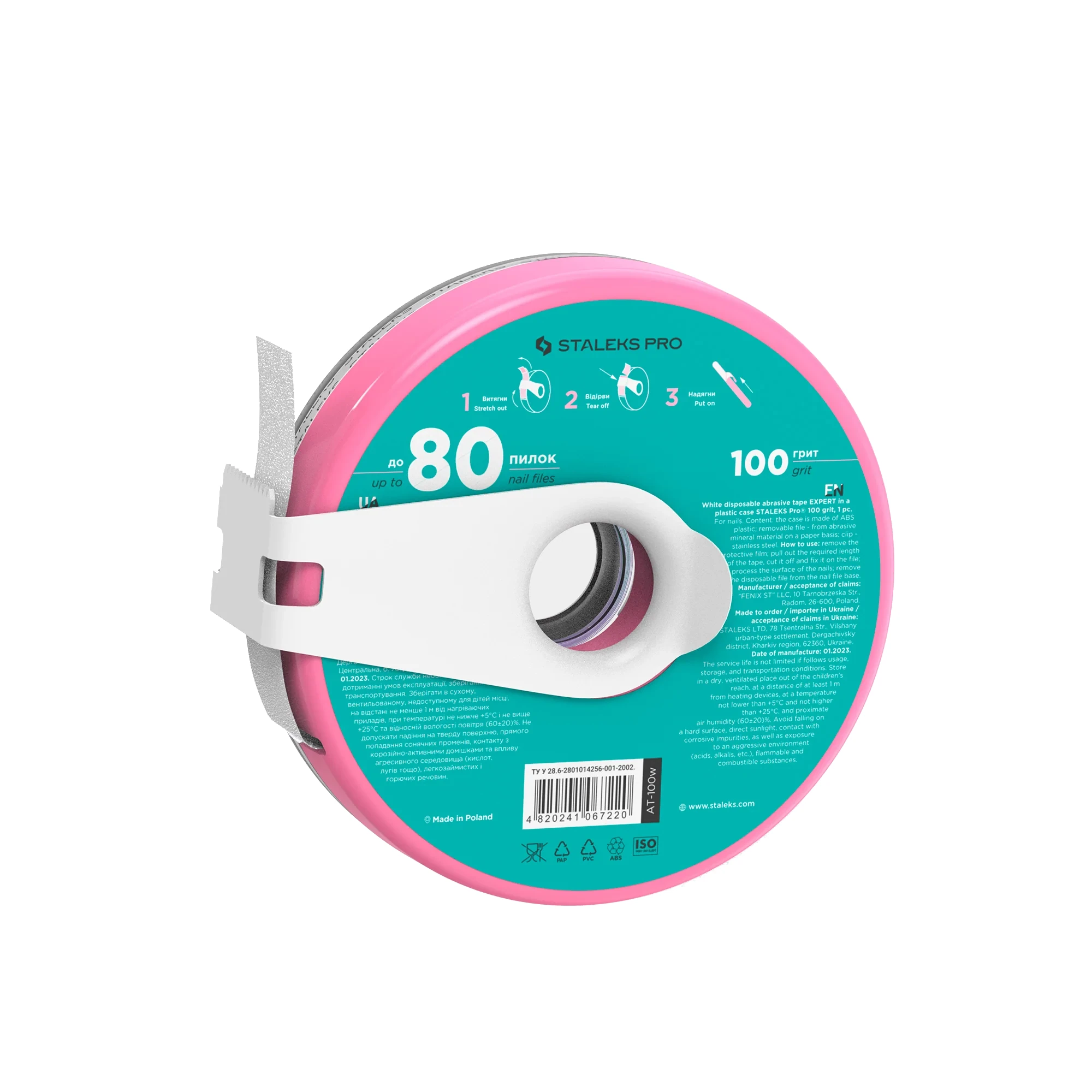 STALEKS Cinta Abrasiva AT-100W 2