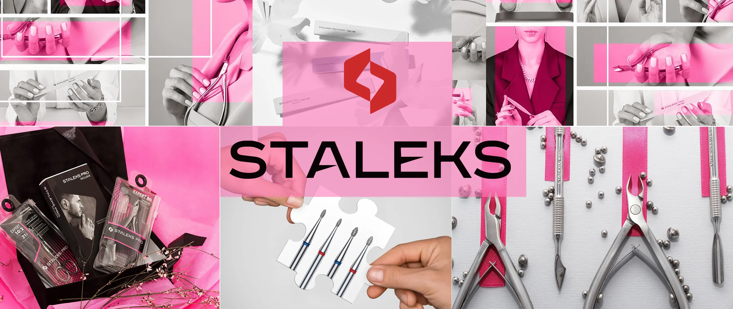 banner Staleks herramientas de manicura y pedicura
